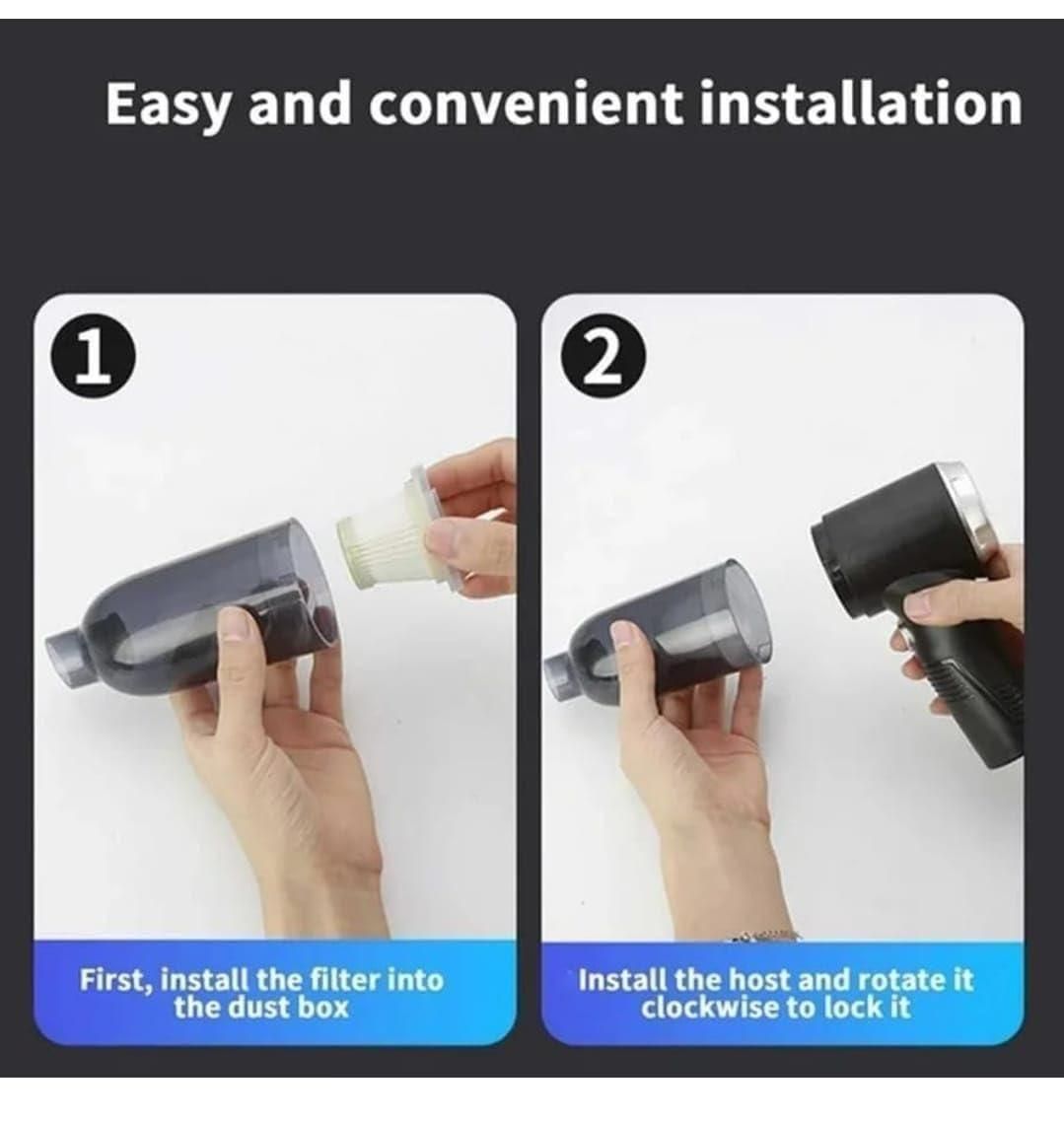 Nawazo 3 IN 1  Portable Air Duster & Wireless Vacuum Cleaner